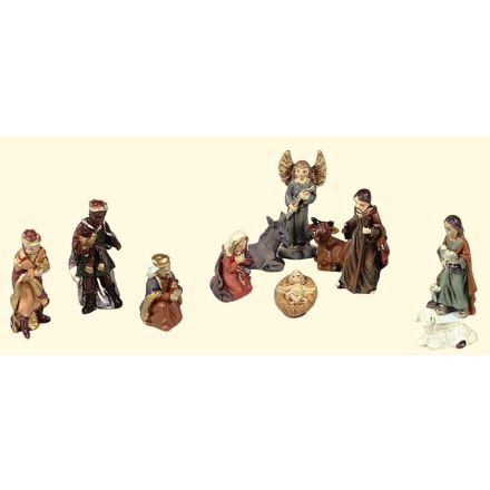 NATIVITA' 11PZ 3.3CM IN RESINA 