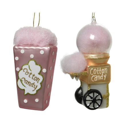 1 PENDAGLIO NATALIZIO ZUCCHERO FILATO APPENDIBILE MODELLO ASSORTITO