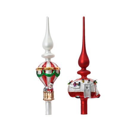 PUNTALE PER ALBERO, 7.50X7.40X31 CM, MODELLO ASSORTITO