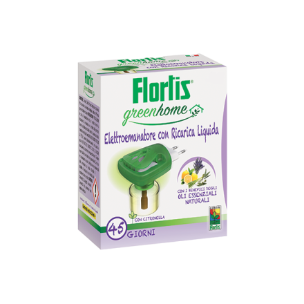 GREENHOME OLI ESSENZIALI NATURALI 1 ELETTROEMANATORE + 1 RICARICA LIQUIDA