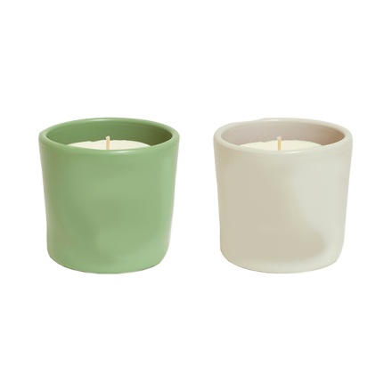 VASO IN TERRACOTTA CON CITRONELLA E EUCALIPTO NATURAL GREEN ASSORTITO