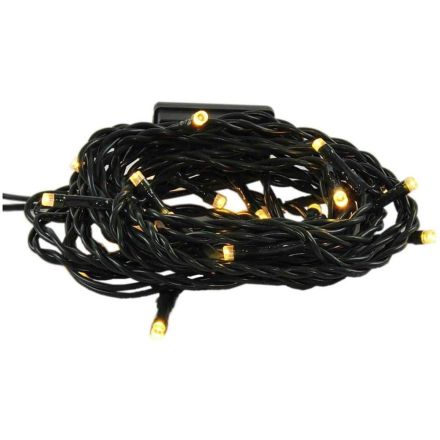 Catena luminosa 1200 LED Luce Bianco Caldo con Giochi di Luce mt.60