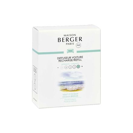 LAMPE BERGER RICARICA DIFFUSORE PER AUTO 2PZ VENT OCEAN