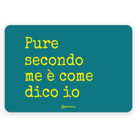 TOVAGLIETTA AMERICANA IN PP 45X30CM PURE SECONDO ME