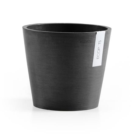 VASO AMSTERDAM 20x17,5CM GRIGIO SCURO