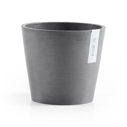 VASO AMSTERDAM 20x17,5CM GRIGIO