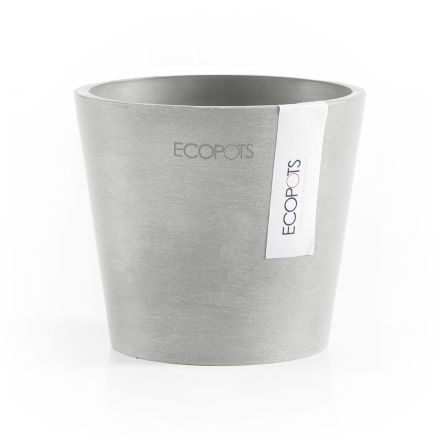 VASO AMSTERDAM MINI D10,5x9,2CM GRIGIO CHIARO
