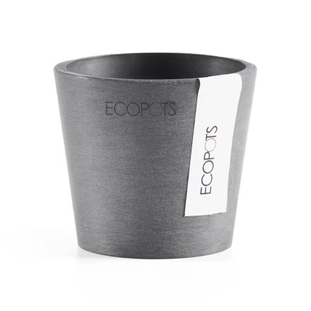 VASO AMSTERDAM MINI D8x7CM GRIGIO