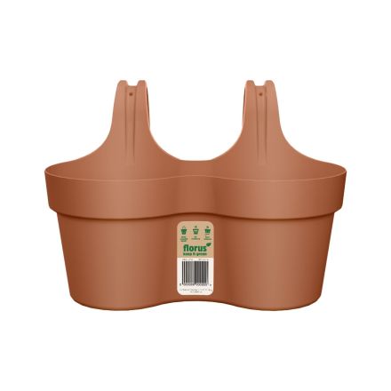 BALCONETTA PARIS BALCONY HANGER DUO TERRACOTTA
