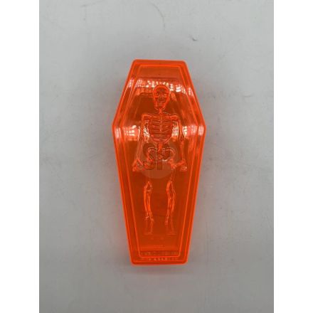 Bara porta caramelle di Halloween, 9x5x13 cm, colore arancione