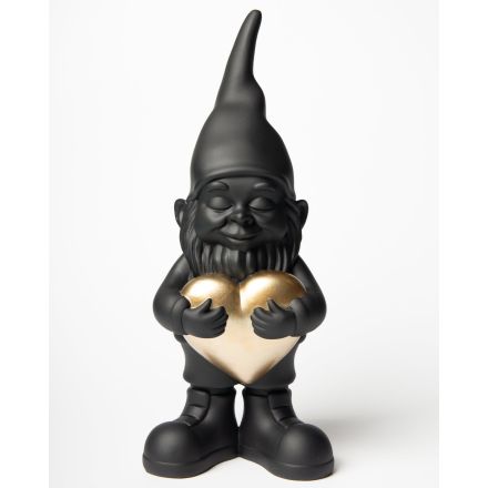 BLOGO Statuetta Innamorato Nero 50 cm