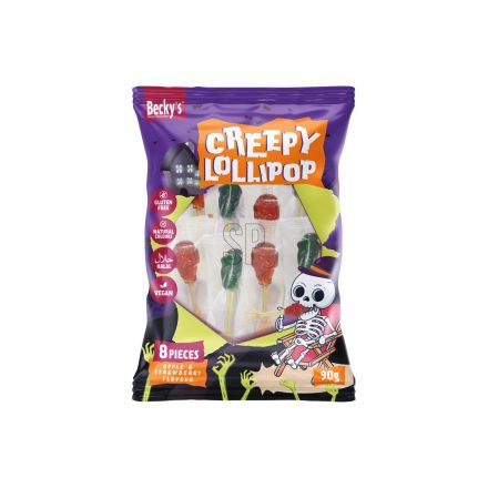 Lecca-lecca di Halloween, 8 pezzi, 90 grammi