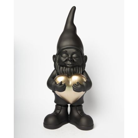 BLOGO Statuetta Innamorato Nero 13,6xH28cm