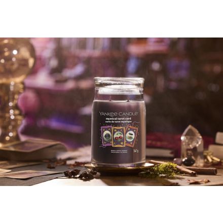 YANKEE CANDLE Giara Grande in vetro Signature Mystical Tarot Card
