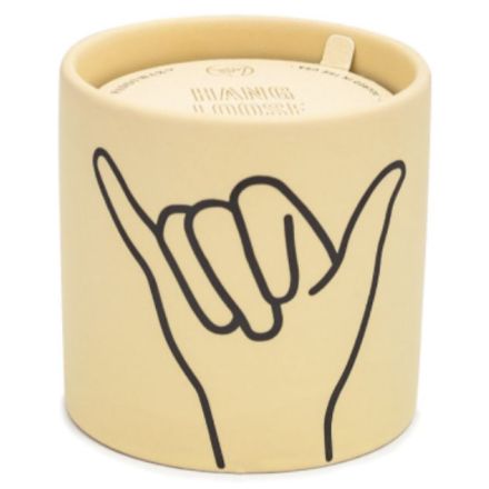 PADDYWAX Candela in Vetro Impressions "Hang Loose" Fragranza Rosa Oceanica e Alloro 163gr