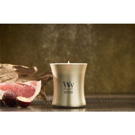 WOODWICK Candela a clessidra Media Sparkling Pomelo