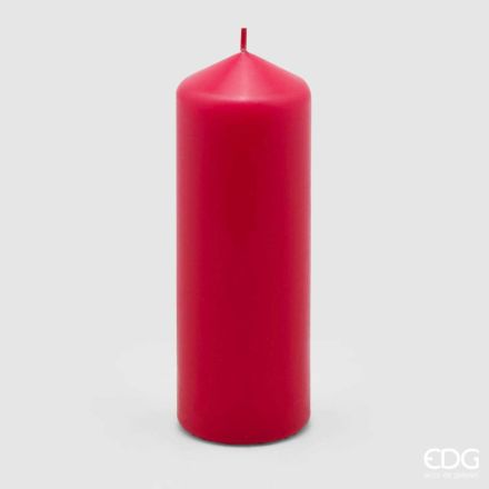 CANDELA CLASS MOCCOLO ROSSO SCURO H.20 D.6,8 EDG