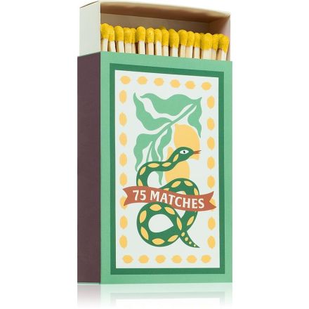 Paddywax Scatola di Fiammiferi Decorata "A Dopo" - Serpente (75 pz)