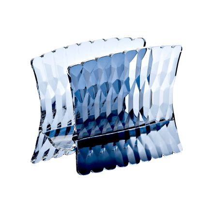 GUZZINI Portatovaglioli "Vanity" Denim Blue