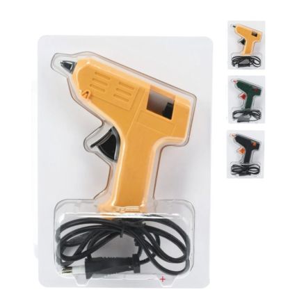 Pistola per colla a caldo con stick D 7 mm, 10 W – Assortita