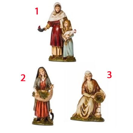 DONNA ARABA 10CM IN RESINA MODELLO ASSORTITO