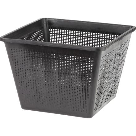 VASO CESTELLO QUADRATO PER PIANTE ACQUATICHE 28CM