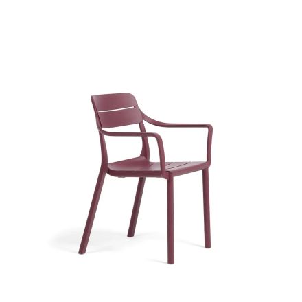 Nardi Sedia Cassia Armchair Borgogna