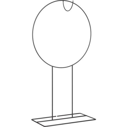 PORTA GHIRLANDA IN FERRO, 50X23X90CM