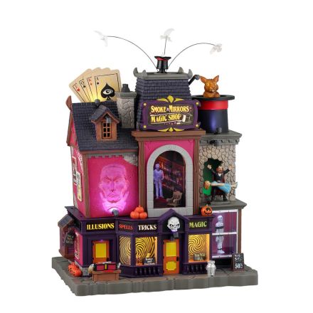 SMOKE & MIRRORS MAGIC SHOP CON ALIMENTATORE 4.5V - LEMAX COD. 45218