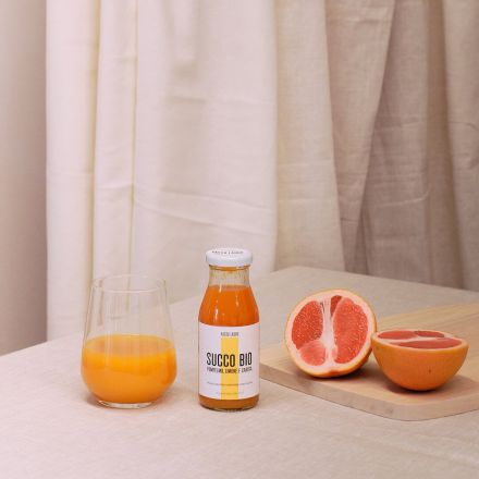 Passo Ladro Succo di Pompelmo, Limone e Carota Bio, 200ml