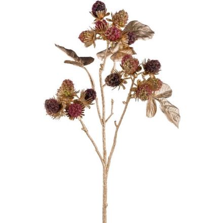 Brombeere, lunghezza 44 cm, finitura Oro