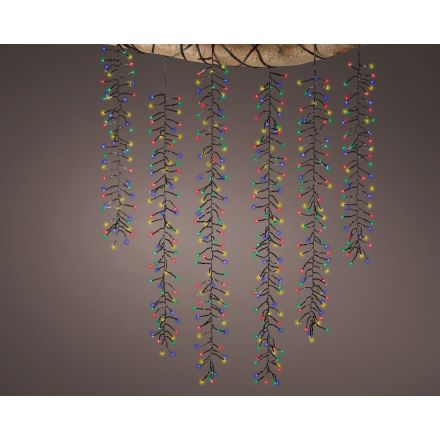ESTENSIONE CASCATA 480 LED 2MT MULTICOLORE