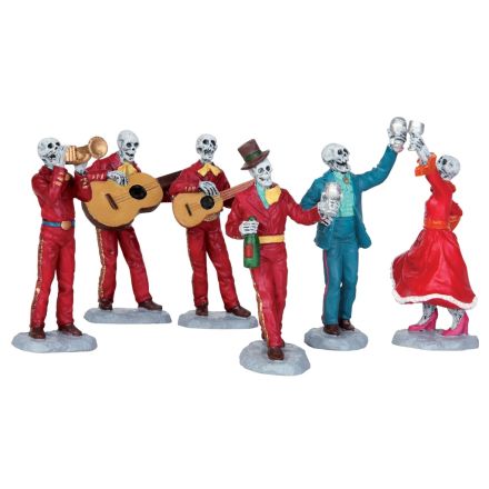 Fiesta de los Muertos, Set Of 6 - LEMAX COD. 52309