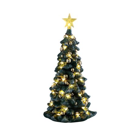 SNOWY CHRISTMAS TREE CLEAR LIGHT 4.5V - LEMAX COD. 54526