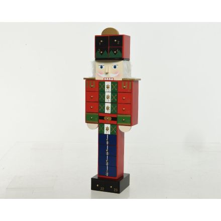 SCHIACCIANOCI DELL'AVVENTO 15.5X9.5X47 CM IN LEGNO