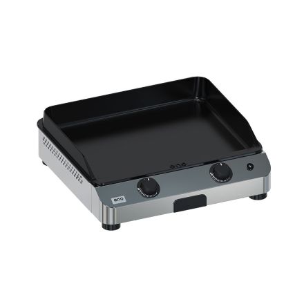 ENO Plancha a Gas Fusion 60 Inox, 80 x 58 cm, Acciaio Inox