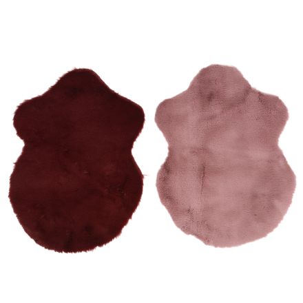 TAPPETO IN ECOPELLICCIA 38X55X2CM COLORE A SCELTA