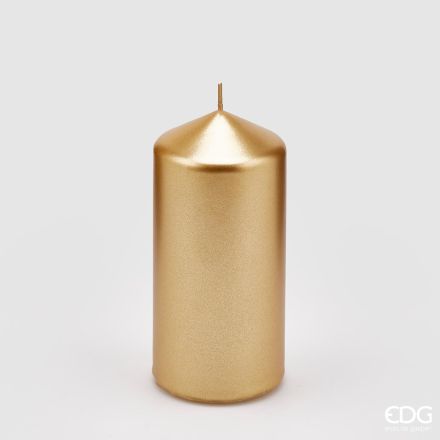 CANDELA MOCCOLO H.15 D.6,8CM ORO