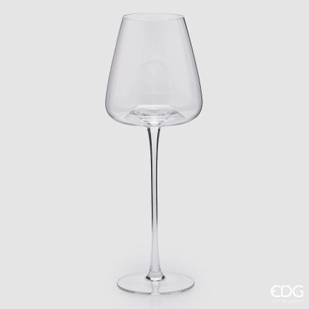 EDG Calice Grace in vetro H28 cm L10 cm 550 ml Trasparente