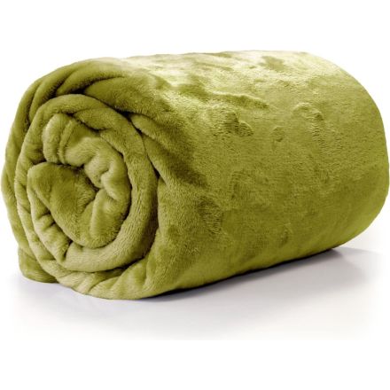 Coperta Enzo 130x180cm Verde Muschio