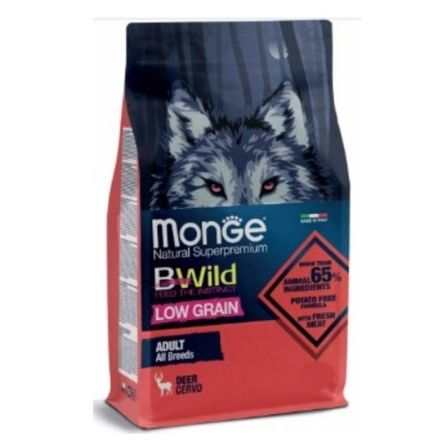 CROCCHETTE PER CANI CUCCIOLI BWILD LOW GRAIN 12KG CERVO