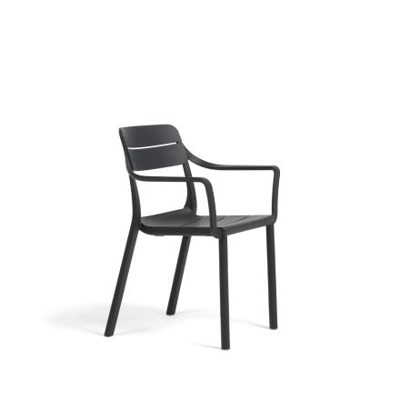 Nardi Sedia Cassia Armchair Antracite