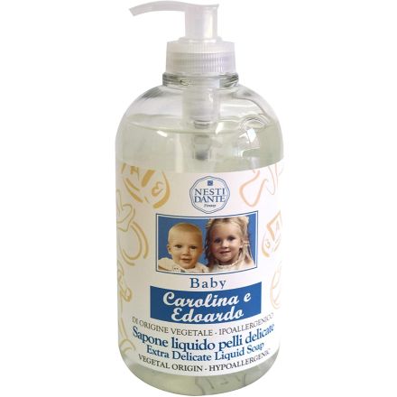SAPONE LIQUIDO EXTRA DELICATO BABY CAROLINA ED EDOARDO 500ML