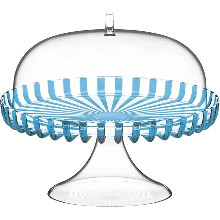 ALZATA CON CAMPANA "DOLCEVITA" TURCHESE