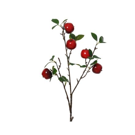 Ramo Melo con Foglie Verdi H.60 cm