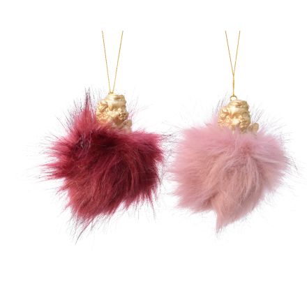 ENGEL MIT FEDERN H.12CM GOLD ASS VON APP