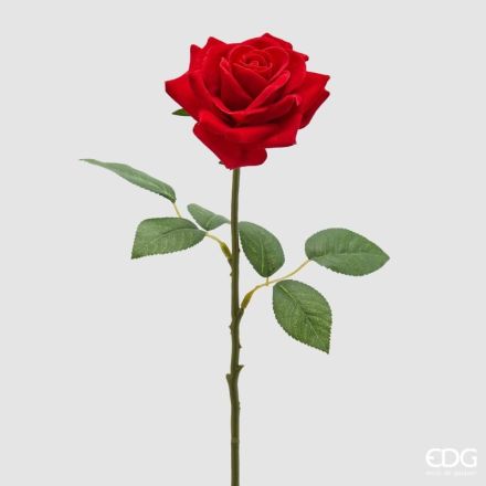 Ramo Rosa Velvet H.50 Rosso