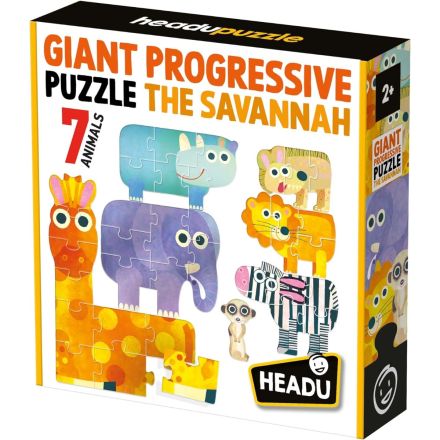 PUZZLE PROGRESSIF GÉANT LE JEU SAVANNAH