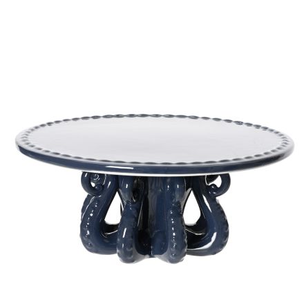 ALZATA POLIPO D25 X H10,8 CM BLU