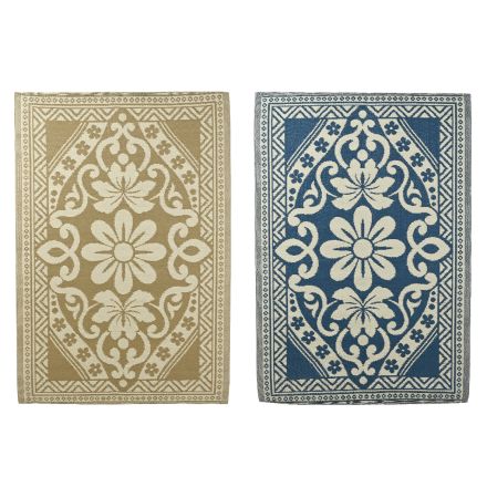 TAPPETO RETTANGOLARE DECO FLOREALE D150CM IN POLIPROPILENE MODELLO ASSORTITO